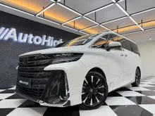 2024 Toyota Vellfire 2.5 HEV Executive Lounge VIP Type MPV [Km15.000] Nik2024 White On Saddle Tan Panoramic PBD ATPM Warranty #AUTOHIGH #BEST DEAL