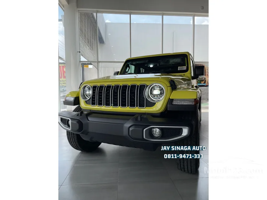 Jual Mobil Jeep Wrangler 2024 Sahara Unlimited 2.0 di DKI Jakarta Automatic SUV Kuning Rp 2.350.000.000