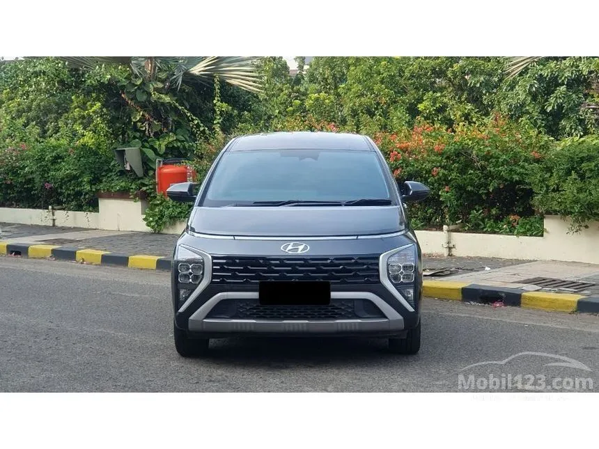 Jual Mobil Hyundai Stargazer 2023 Prime 1.5 di DKI Jakarta Automatic MPV Abu