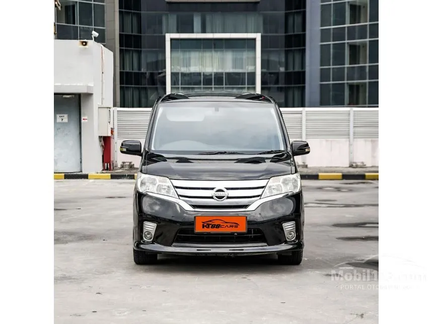 Jual Mobil Nissan Serena 2013 Highway Star 2.0 di DKI Jakarta Automatic MPV Hitam Rp 115.000.000
