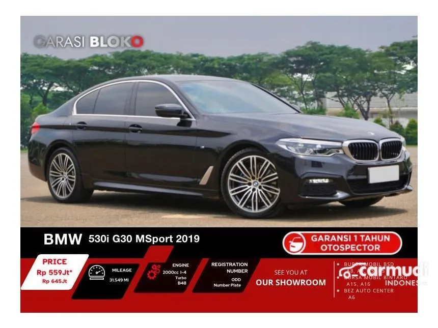 2019 BMW 530i M Sport Sedan