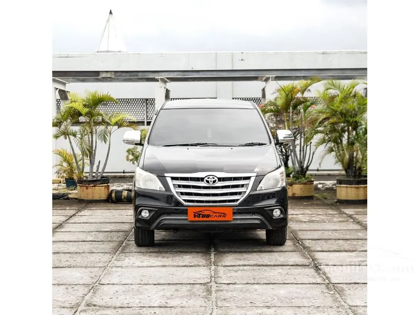 Jual Mobil Toyota Kijang Innova 2014 G 2.0 di DKI Jakarta Manual MPV Hitam Rp 150.000.000