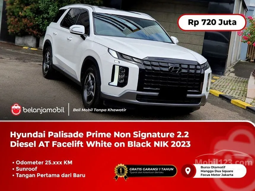 Jual Mobil Hyundai Palisade 2023 Prime 2WD 2.2 di Banten Automatic SUV Putih Rp 720.000.000
