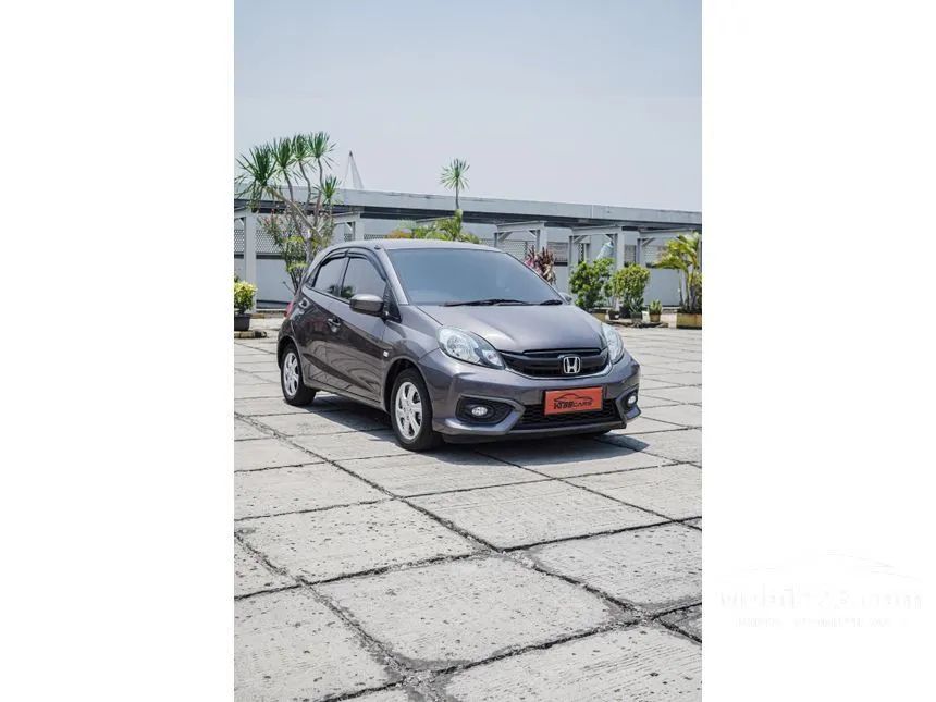 Jual Mobil Honda Brio 2016 E 1.2 di DKI Jakarta Automatic Hatchback Abu