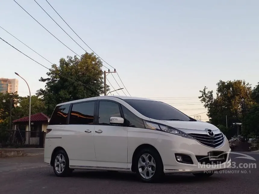 Jual Mobil Mazda Biante 2017 2.0 SKYACTIV A/T 2.0 di Jawa Timur Automatic MPV Putih Rp 195.000.007