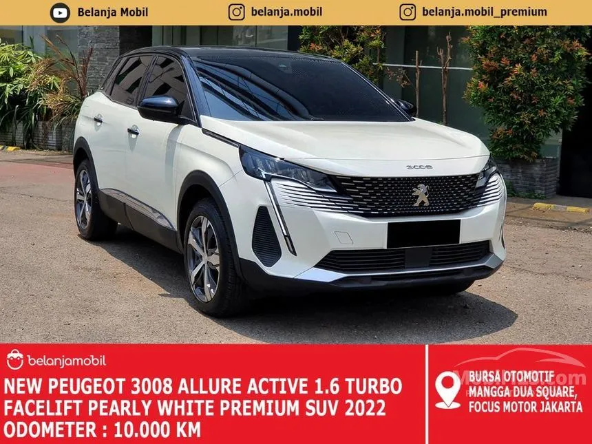 Jual Mobil Peugeot 3008 2022 Active 1.6 di DKI Jakarta Automatic SUV Putih Rp 440.000.000