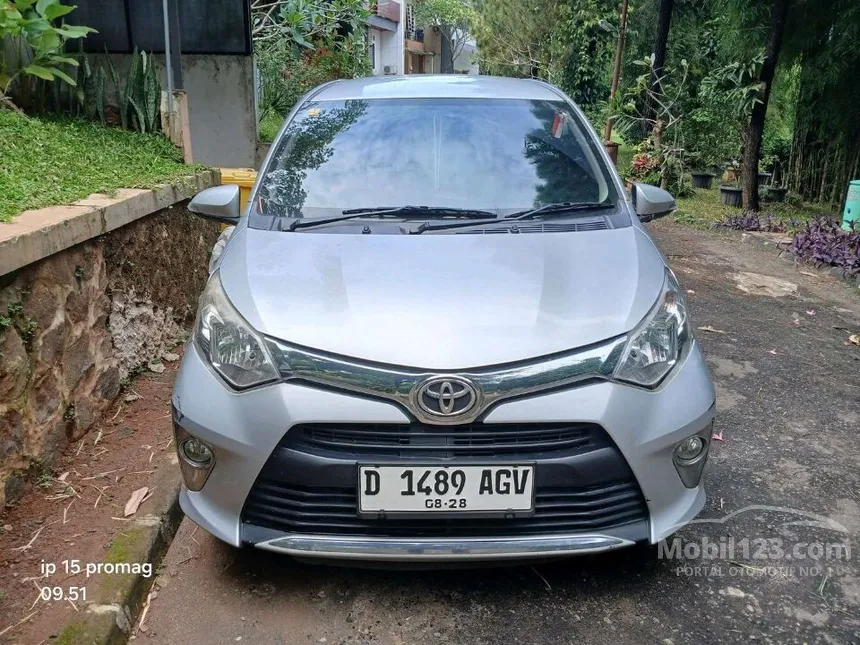 Jual Mobil Toyota Calya 2018 G 1.2 di Jawa Barat Automatic MPV Silver Rp 115.000.000