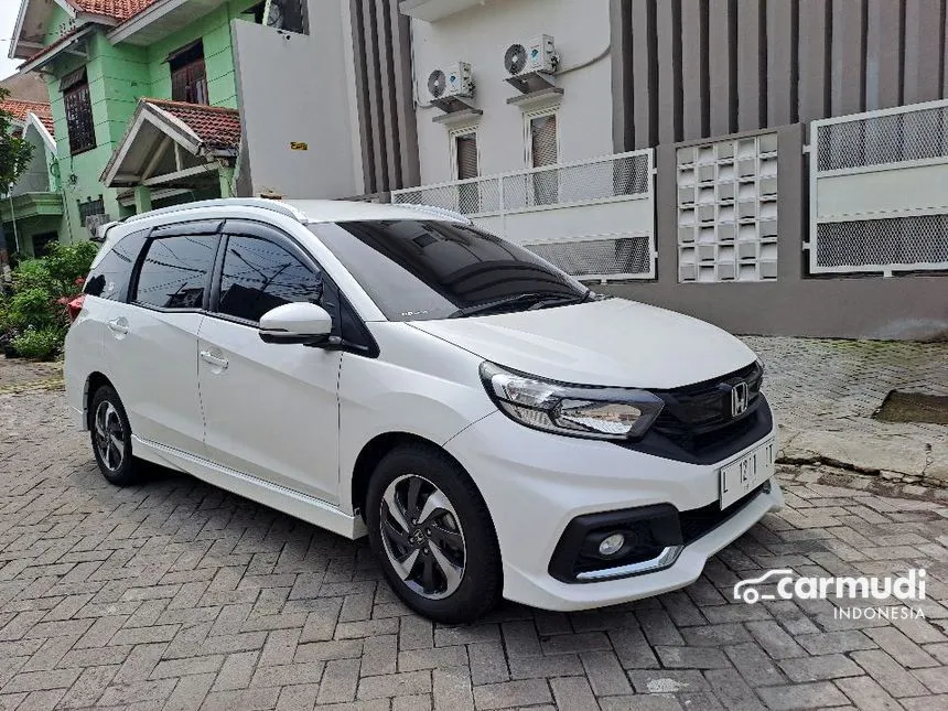 Jual Mobil Honda Mobilio 2017 RS 1.5 di Jawa Timur Automatic MPV Putih Rp 168.000.000