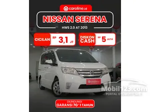 2013 Nissan Serena 2.0 Highway Star MPV