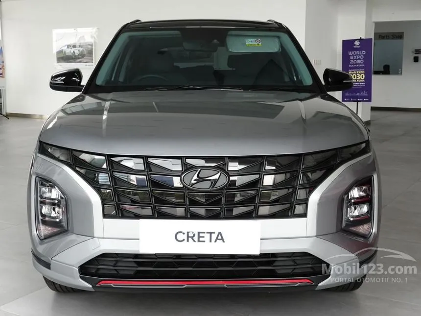 Jual Mobil Hyundai Creta 2024 Prime 1.5 di Jawa Barat Automatic Wagon Abu