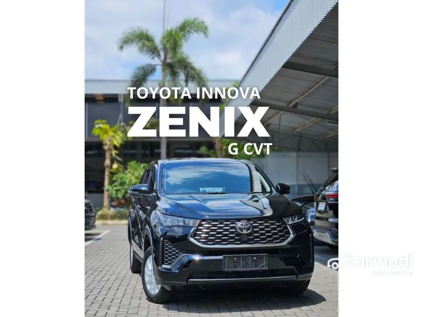 Jual Mobil Toyota Kijang Innova Zenix 2024 G HV 2.0 di Banten Automatic Wagon Hitam Rp 457.600.000