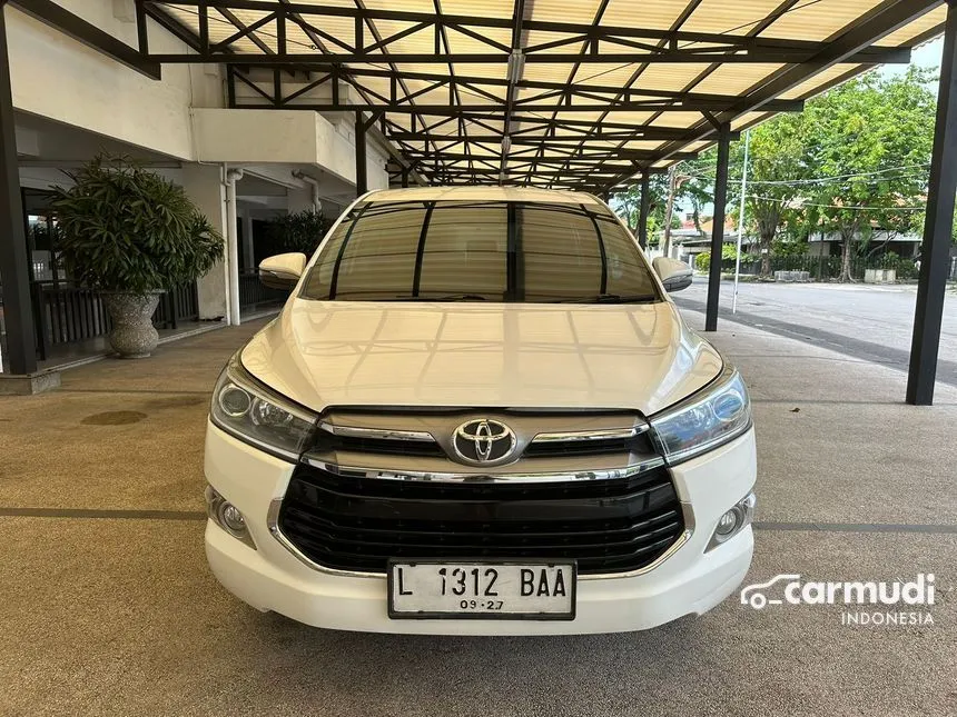 Jual Mobil Toyota Kijang Innova 2017 V 2.4 di Jawa Timur Automatic MPV Putih Rp 345.000.000