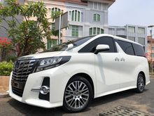 2017 Toyota Alphard 2.5 G S C Package G S C Package Van Wagon Reg.2018 White On Black Km3000 Antik Full Option TDP.250JT