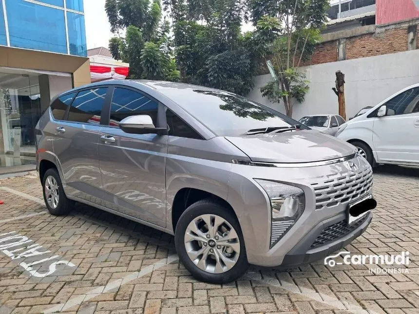 Jual Mobil Hyundai Stargazer 2024 Active 1.5 di Banten Manual Wagon Silver Rp 225.000.000