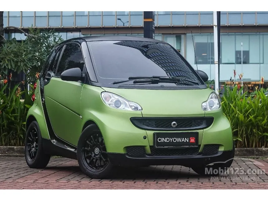 Jual Mobil smart fortwo 2011 MHD Edition 1.0 di Banten Automatic Micro car Hijau Rp 159.000.000