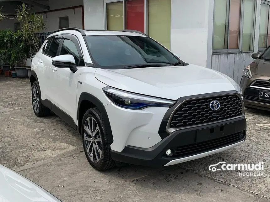 Jual Mobil Toyota Corolla Cross 2024 Hybrid 1.8 di DKI Jakarta Automatic Wagon Putih Rp 480.200.000