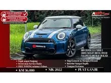 2022 MINI Cooper 2.0 S 3 Door Hatchback KM 36.000 Mini Cooper 2.0 S Turbo 3 Doors FACELIFT DIGITAL SPEEDO NIK 2022 Fullspec Island Blue On Black