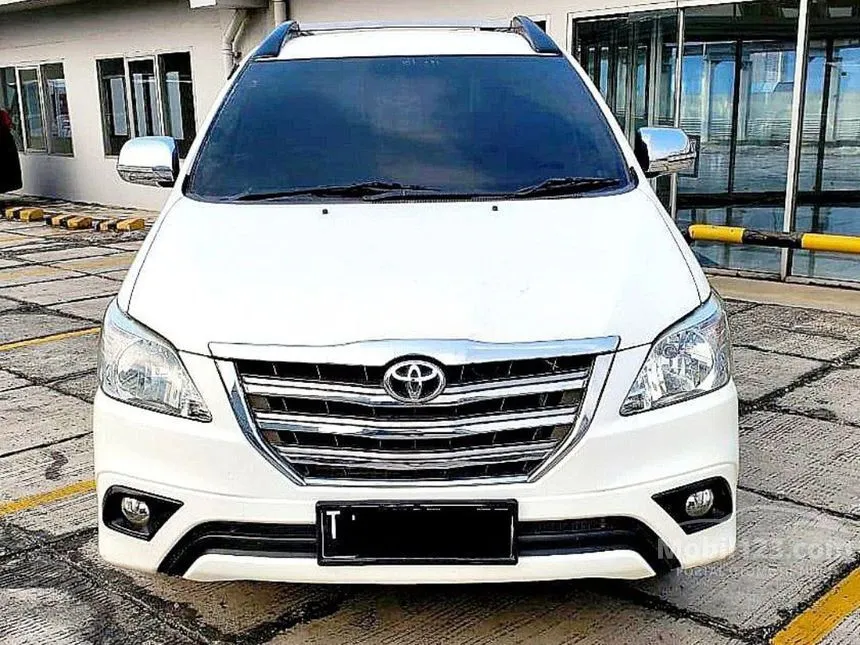 Jual Mobil Toyota Kijang Innova 2014 G 2.0 di DKI Jakarta Manual MPV Putih Rp 168.000.000