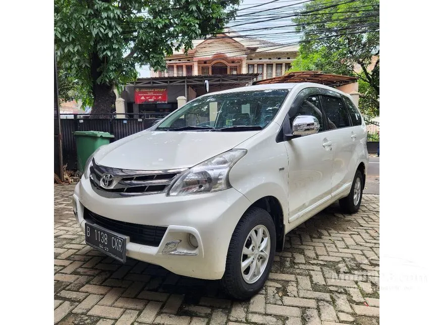 Jual Mobil Toyota Avanza 2015 G 1.3 di DKI Jakarta Manual MPV Putih Rp 124.500.000