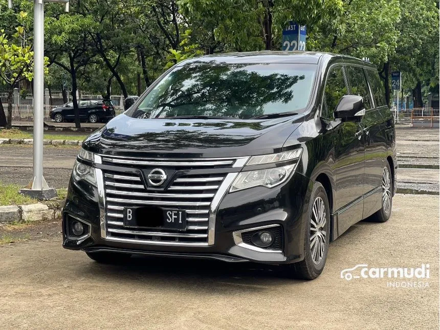 Jual Mobil Nissan Elgrand 2014 Highway Star 2.5 di DKI Jakarta Automatic MPV Hitam Rp 305.000.000