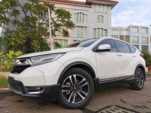2017 Honda CR-V 1.5 Prestige Prestige VTEC SUV Nik2017 New Model White On Black Km20rb Panoramic Sunroof PBD TDP.99JT