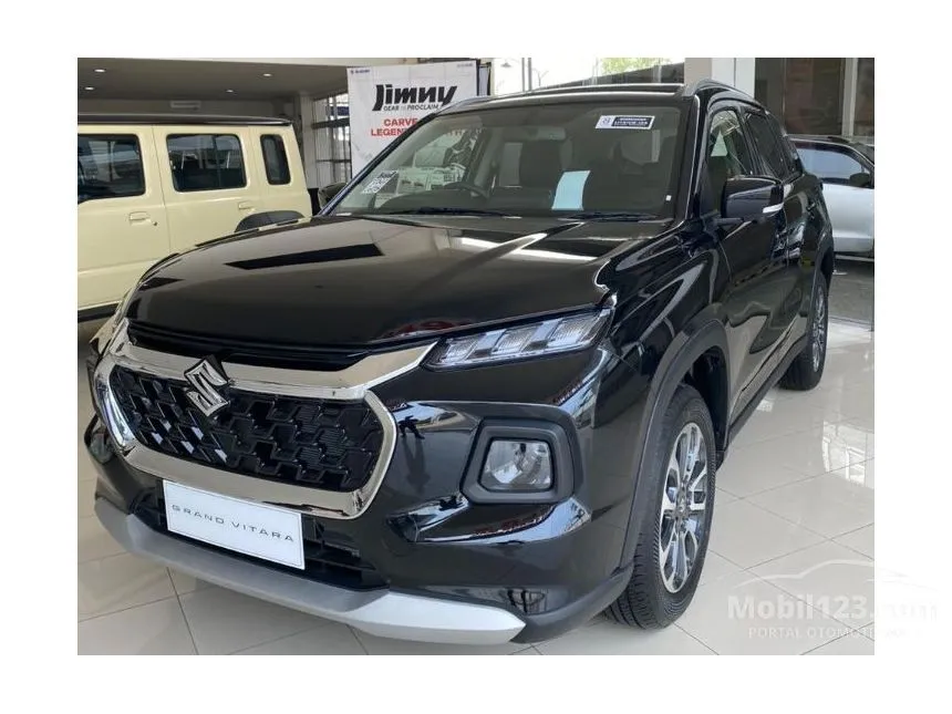 Jual Mobil Suzuki Grand Vitara 2024 MHEV GX 1.5 di Jawa Barat Automatic SUV Hitam Rp 378.600.000