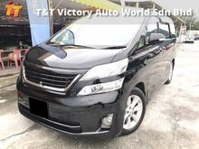 Toyota Vellfire 3.5 $$ EARLY BIRD MERDEKA OFFER $$ V6 ENGINE ** VL FULL SPEC ** PREMIUM SOUND SYSTEM **IDEAL FAMILY CAR ** MUST VIEW TO JUSTIFY **