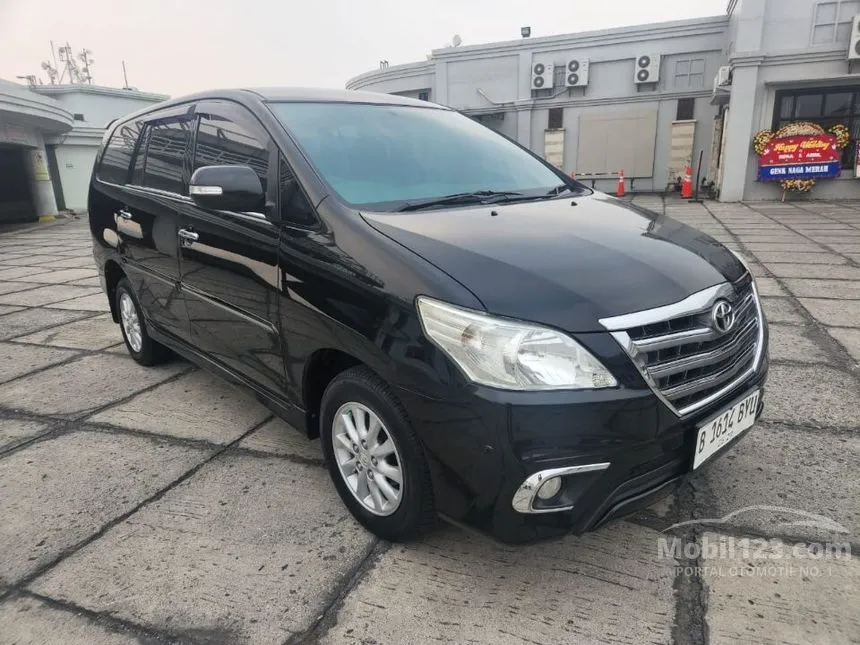 Jual Mobil Toyota Kijang Innova 2014 V 2.5 di DKI Jakarta Automatic MPV Hitam Rp 233.000.000