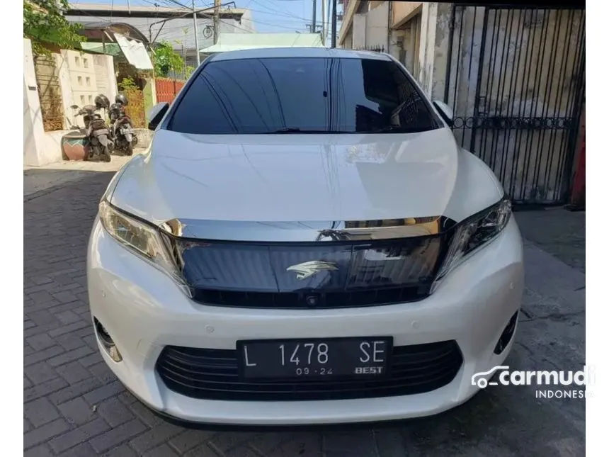 Jual Mobil Toyota Harrier 2014 2.0 di Jawa Timur Automatic SUV Putih Rp 350.000.000