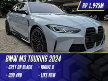 2023 BMW M3 3.0 Competition Touring M Series xDrive Wagon Grey on Black Abu-abu Abu M Series 3 Comp M3C 2024