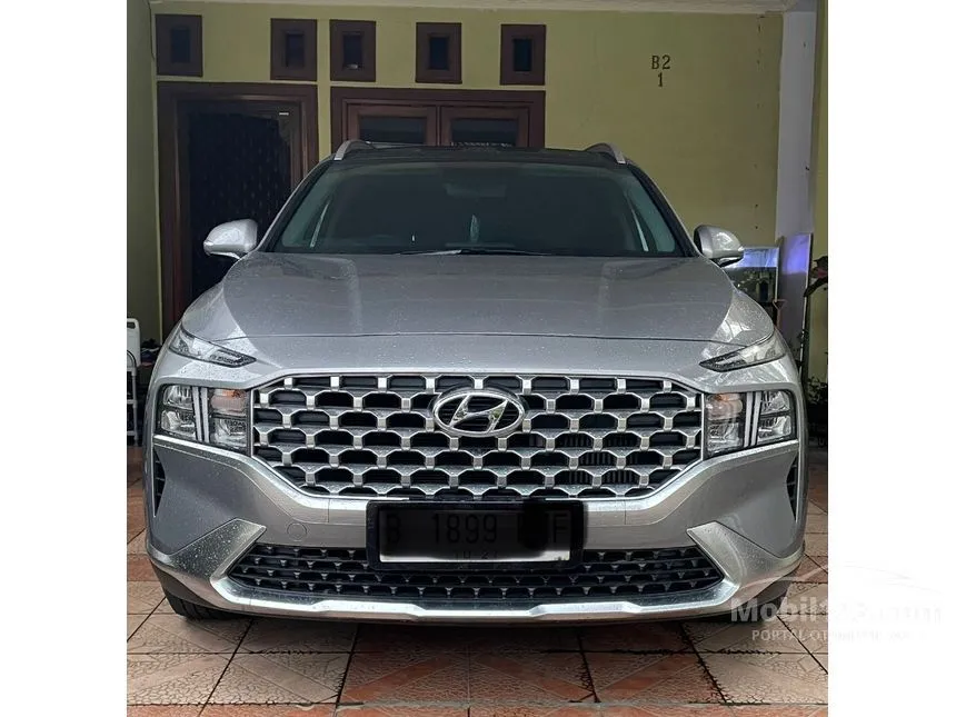 Jual Mobil Hyundai Santa Fe 2022 CRDi Prime 2.2 di Jawa Barat Automatic SUV Silver Rp 500.000.000