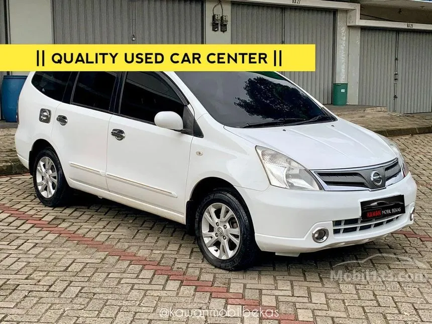 Jual Mobil Nissan Grand Livina 2011 XV 1.5 di Banten Automatic MPV Putih Rp 76.000.000