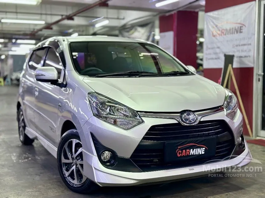Jual Mobil Toyota Agya 2018 TRD 1.2 di DKI Jakarta Automatic Hatchback Silver Rp 120.000.000