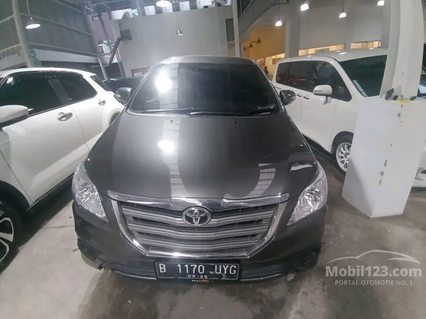 Jual Mobil Toyota Kijang Innova 2015 G Luxury 2.0 di DKI Jakarta Automatic MPV Abu