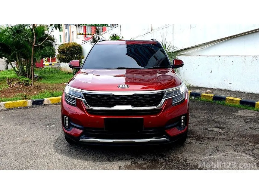 Jual Mobil KIA Seltos 2021 EX+ 1.4 di DKI Jakarta Automatic SUV Merah Rp 226.000.000