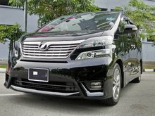 2011 Toyota Vellfire 2.4 Z Platinum (A) -WELL MAINTAINED-