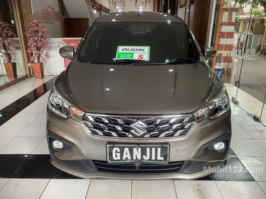 Jual Mobil Suzuki Ertiga 2022 Hybrid GX 1.5 di Banten Automatic MPV Coklat Rp 215.000.000
