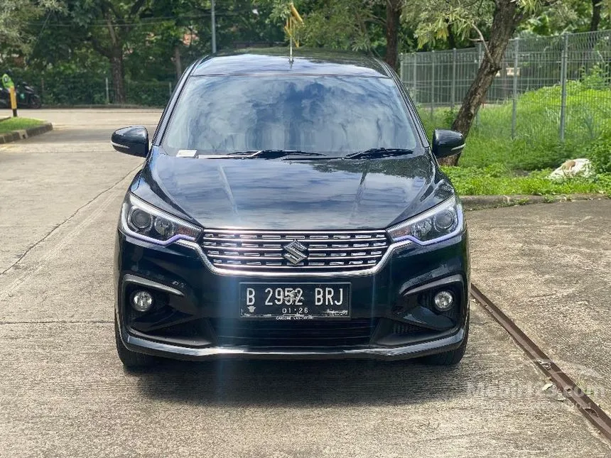 Jual Mobil Suzuki Ertiga 2020 GX 1.5 di Banten Automatic MPV Hitam Rp 194.000.000