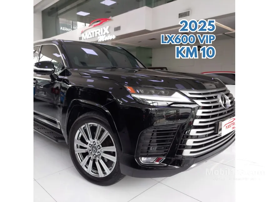Jual Mobil Lexus LX 600 2024 VIP 3.4 di DKI Jakarta Automatic SUV Hitam Rp 3.950.000.000