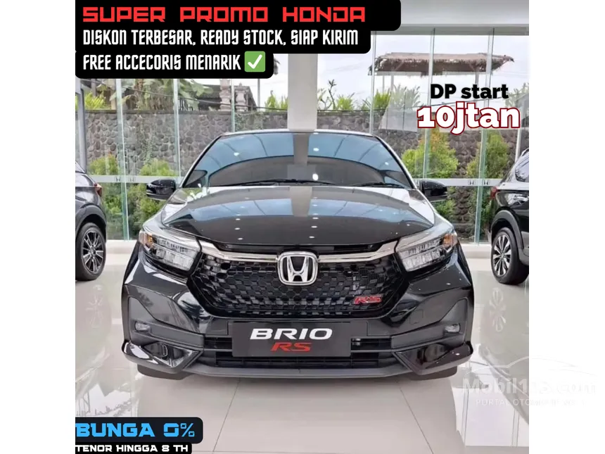 Jual Mobil Honda Brio 2024 RS 1.2 di DKI Jakarta Automatic Hatchback Hitam Rp 167.000.000