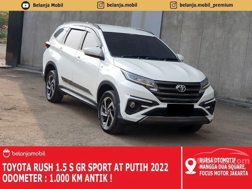 Jual Mobil Toyota Rush 2022 S GR Sport 1.5 di DKI Jakarta Automatic SUV Putih Rp 248.000.000