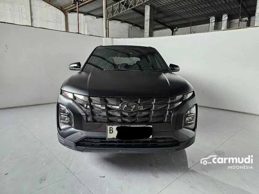 Jual Mobil Hyundai Creta 2024 Alpha 1.5 di Jawa Barat Automatic SUV Hitam Rp 312.000.000