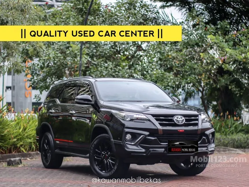 Jual Mobil Toyota Fortuner 2019 VRZ TRD 4X2 2.4 di DKI Jakarta Automatic SUV Hitam Rp 390.000.000