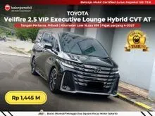 2024 Toyota Vellfire 2.5 HEV VIP (Premium Color) MPV Executive Lounge Hybrid 2024/2025 [ LOW KM 16RB ]