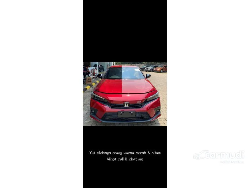 Jual Mobil Honda Civic 2024 RS 1.5 di Jawa Barat Automatic Sedan Merah Rp 575.000.000