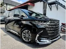 2024 Toyota Alphard 2.5 Z 7-Seater MPV DIM BSM SUNROOF ORIGINAL JAPAN MODELISTA BODYKITS GRADE 5A 8K+KM SPARE TYRE JAPAN UNREG