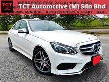 Mercedes-Benz E250 2.0 (A) AMG SPEC F.S.R PANORAMIC SUNROOF ALCANTARA SEAT MEMORY SEAT PADDLE SHIFT