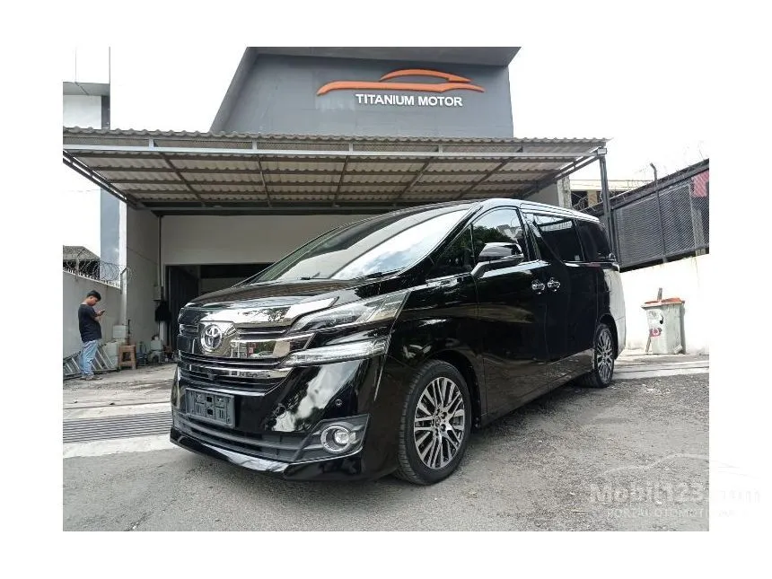 Jual Mobil Toyota Vellfire 2017 G 2.5 di Jawa Barat Automatic Van Wagon Hitam Rp 685.000.000