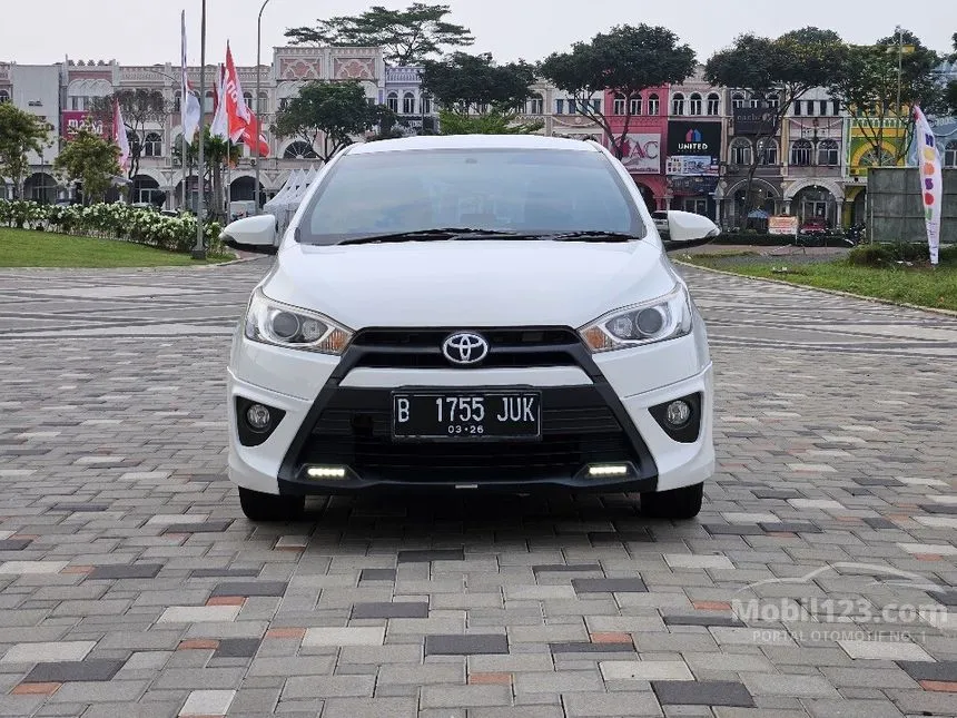 Jual Mobil Toyota Yaris 2016 TRD Sportivo 1.5 di Banten Automatic Hatchback Putih Rp 149.000.000