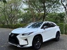 2017 Lexus RX200t 2.0 F Sport SUV Km 70 Rbuan [TDP Minim]